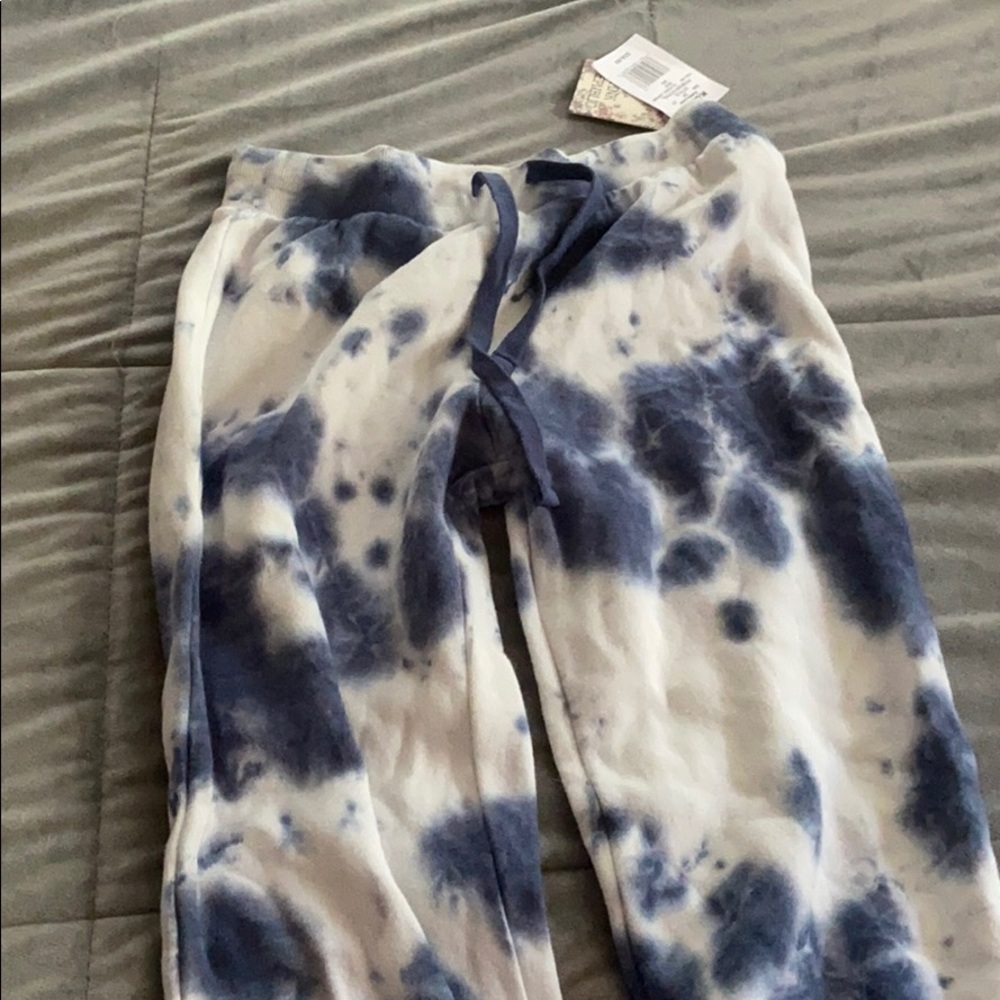 Tie dye sweat pants
